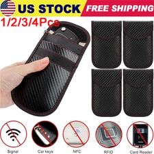 Lot Premium Faraday Bags for Key Fob RFID Signal Blocking Anti-Theft Protection