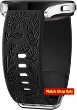 Only Strap For Samsung Galaxy Watch 40mm Silicone Sport Adjustable Engraved