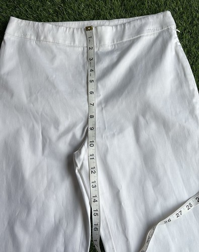 Moschino Couture weiße Cropped Hose Größe 6 - Bild 4 von 8