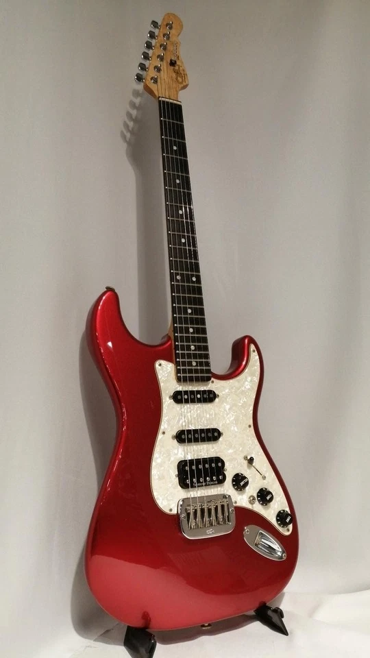 [G&L] Legacy Candy Apple Red Made in USA 2001 ST Type Solid Body Electric Guitar - Image 2 of 4
