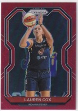 2021 WNBA PRIZM #1 LAUREN COX RED 170/299- INDIANA FEVER