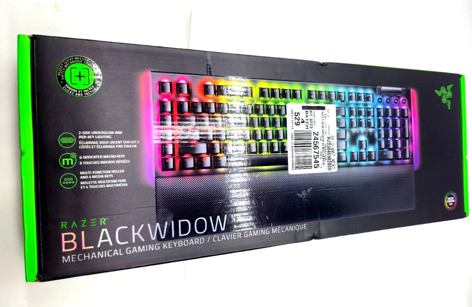 Razer BlackWidow V4 Mechanical Gaming Keyboard Brand New - Image 3 of 4