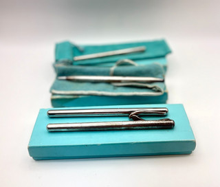 Tiffany & Co. Sterling Silver Ballpoint Pens Lot of 4 M 576