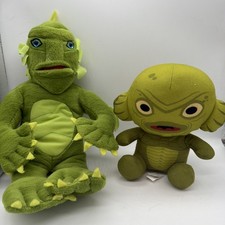 Creature From The Black Lagoon Universal Monsters Plush Lot 2 Toy Factory Used