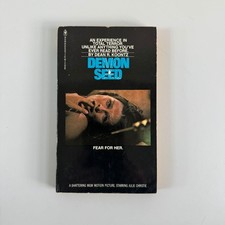 Demon Seed Dean R. Koontz 1977 2nd Printing Horror Bantam Books