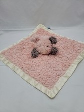 Mary Meyer Pink Pig Lovey Blanket Security Infant Plush Stuffed Animal 13x13
