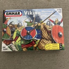 EMHAR 7205 Viking Warriors 9th to 10th Century Plastic Kit 1/72 Scale New