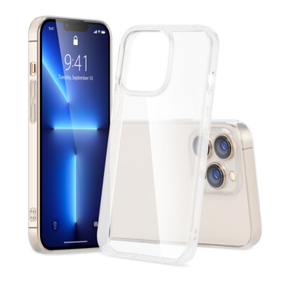 Nevox StyleShell Flex Hülle für Apple iPhone 15 Pro Max Transparent Tasche Case