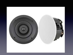 Sonance Vp64r Visual Performance Round In Ceiling Speakers White