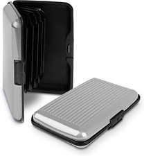 RFID Block Aluminium Credit Card Holder Business Security Case Wallet Travel UK