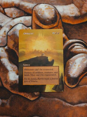 obliterate mtg card Magic 8th Edition #204/350 Box Topper TCG CCG Eighth Sea Gate survivor Obliterate | Invasion | Card