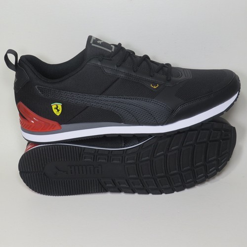 Puma Scuderia Ferrari Track Racer Motorsport Sneakers - Black - 13