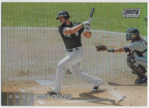 Jose Abreu 2020 TOPPS STADIUM CLUB CHROME Refractor #79 White Sox