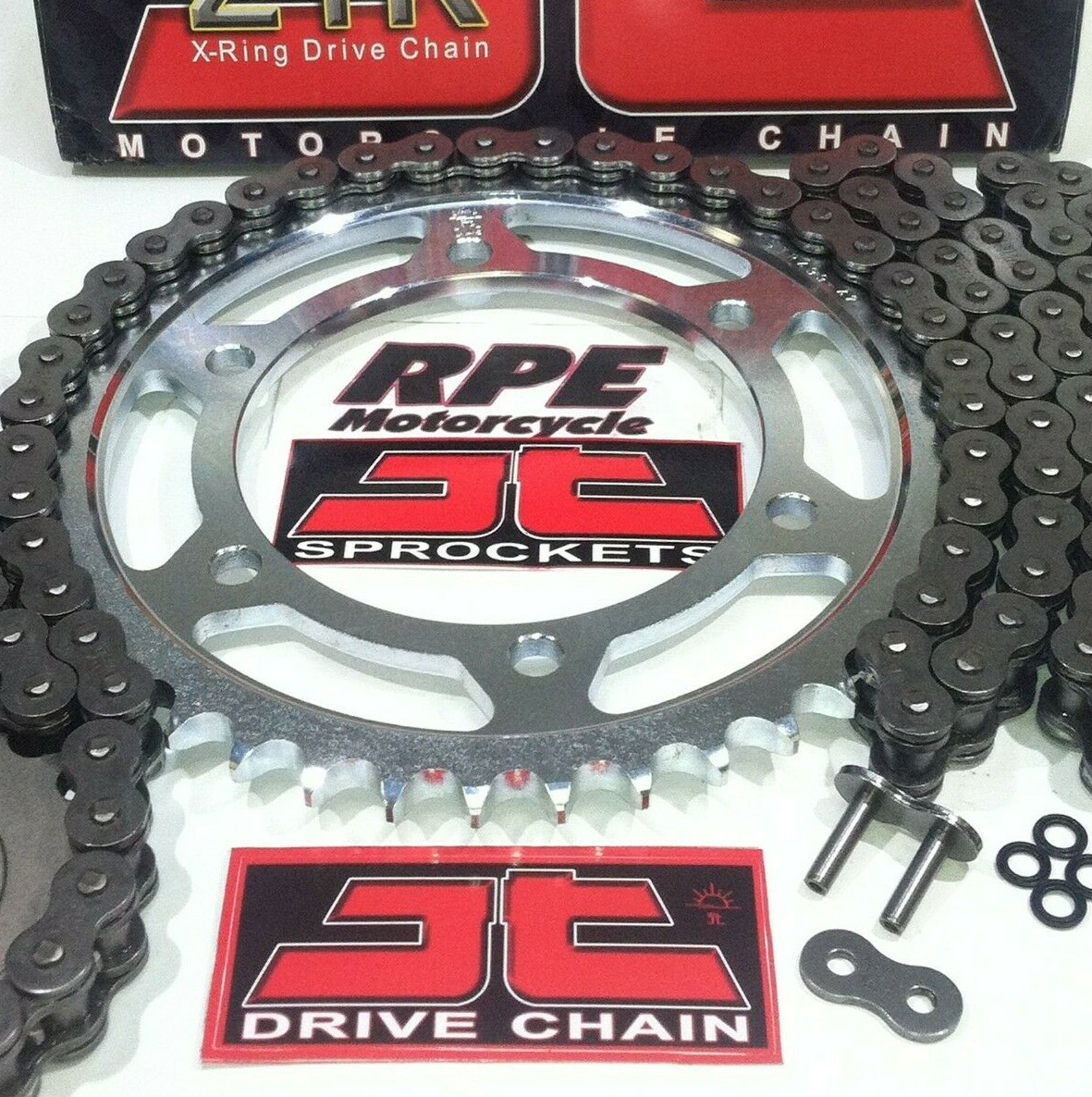 ２３　150セット 2004-05 ZX10R NINJA NEW JT Z3 X-RING 530 EXTENDED 150L CHAIN