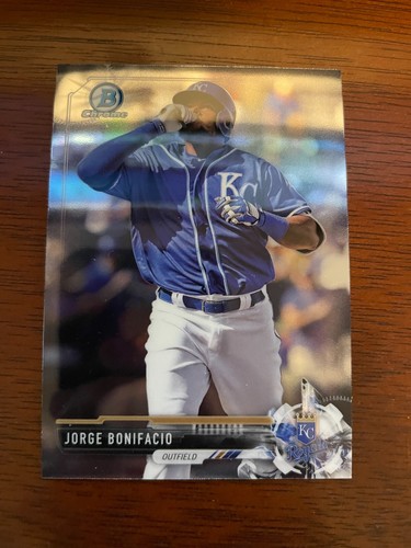 2017 Bowman Chrome Prospects BCP136 Jorge Bonifacio Royals