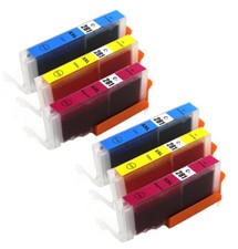 6PK CLI 281 XXL CMY Ink Cartridges Combo for Canon TS8220 TS8120 TS9120 TS8320