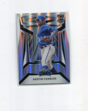 2023 Leaf Metal Baseball Silver Rainbow Austin Charles Rookie 125/189