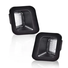 LED Rear Bumper License Plate Lights Fit For 2003-2018 Dodge Ram 1500 2500 3500