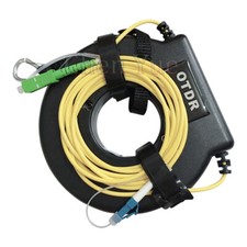 1000m Mini OTDR Launch Cable Box Fiber Ring Drum Test SC APC-LC UPC SM G652D