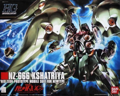 Bandai Hobby Gundam Unicorn HGUC #99 NZ-666 Kshatriya HG 1/144