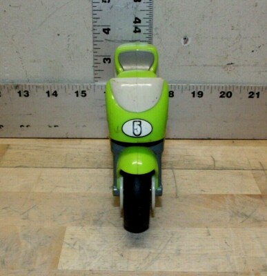 Little Tikes Rugged Riggz Green Motorcycle with Kickstand GLH750