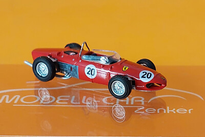Brekina 22994 Ferrari F-156 Graf Berghe von Trips, Reims 1961 1:87 NEU Modell