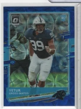 Yetur Gross-Matos Panthers 2020 Panini Optic Prizm RC #113 032621DMCD