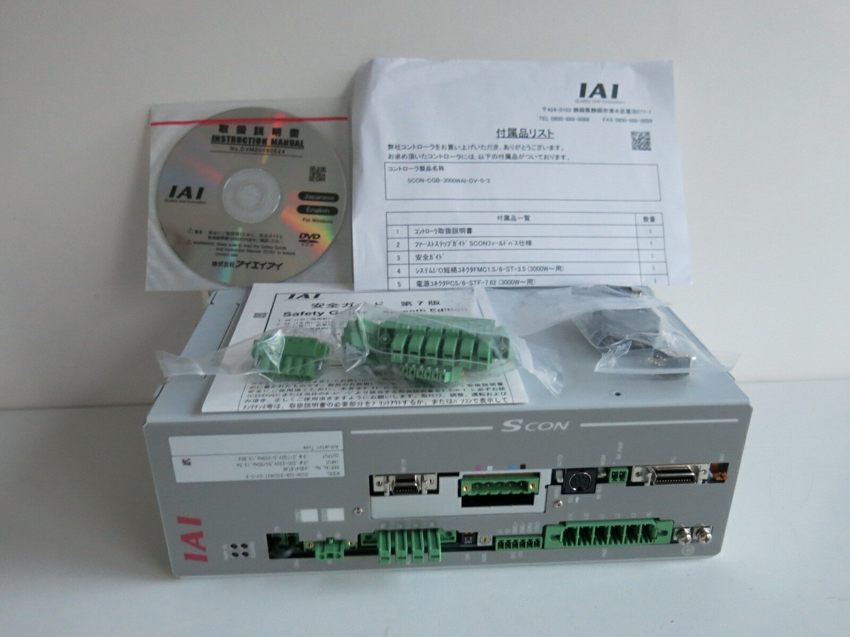 IAI CORPORATION SCON-CGB-3000WAI-DV-0-3 CONTROLLER | IAI SCON-CGB 