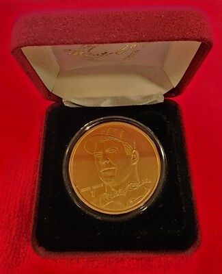 THE HIGHLAND MINT MICKEY MANTLE BRONZE COIN | eBay
