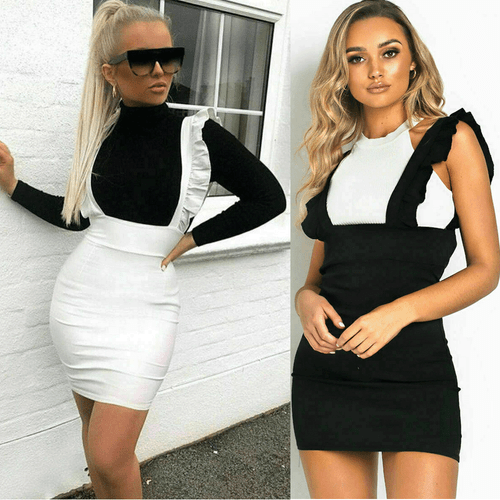 Ladies Womens Checked Dog Tooth 