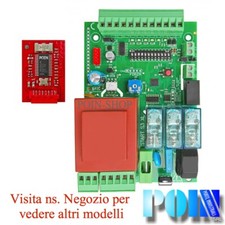SCHEDA CENTRALINA UNIVERSALE COMPATIBILE PER CANCELLO SCORREVOLE BASCULANTE 230V