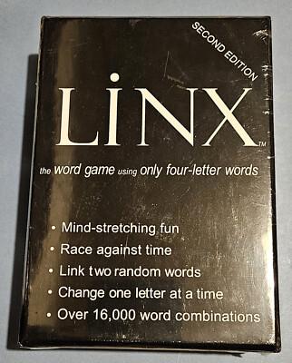 Linx Wortspiel - NEU UND VERSIEGELT - Spaß mit vier Buchstaben Wörtern! - 2. Auflage