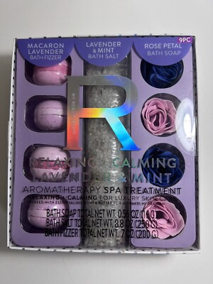 #ad #ad My Beauty Spot Aromatherapy Spa Treatment Lavender Mint Bath Soap Fizzer Salt $26.95