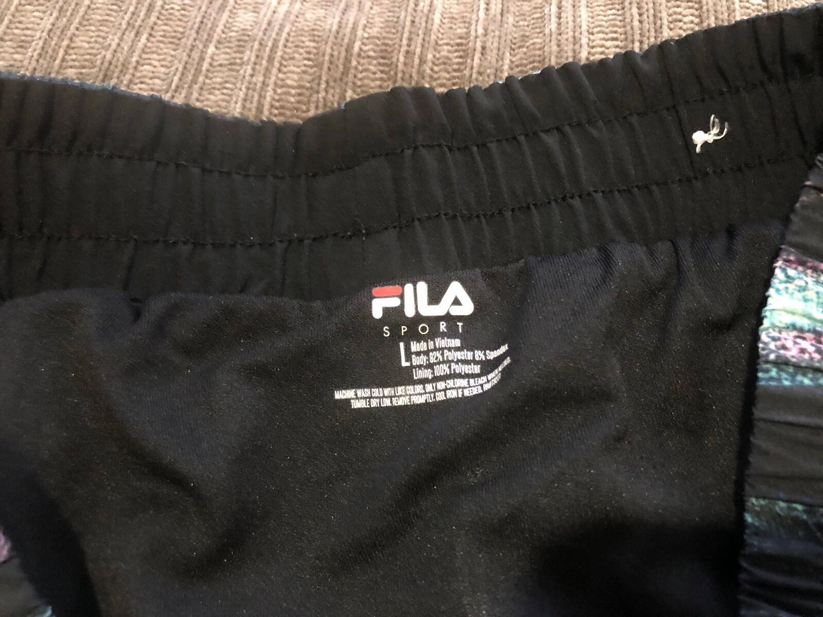 Fila donna atletica sportiva comoda corta taglia grande