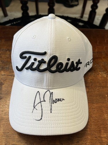 Justin Thomas Signed Titleist Golf Hat 