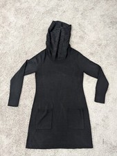 New York & Co. Sweater Dress Womens Small Cowl Neck Career Long Sleeve