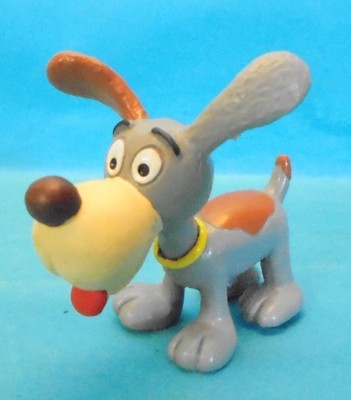 Figurine Schleich – Chien Welpi Marron Foncé (20405) – Pour Schtroumpfs – Occasion