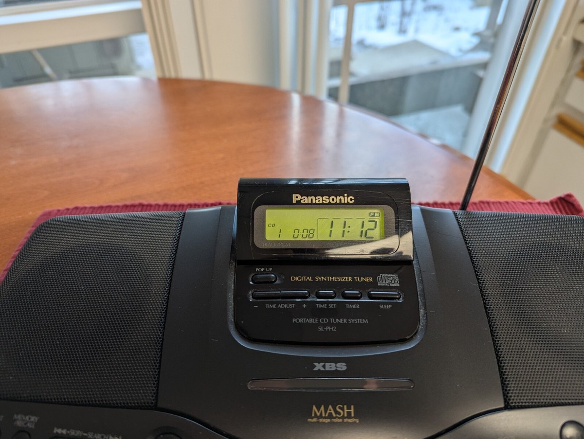 Panasonic SL-PH2 AM/FM Stereo CD Portable System w/AC Adapter | eBay
