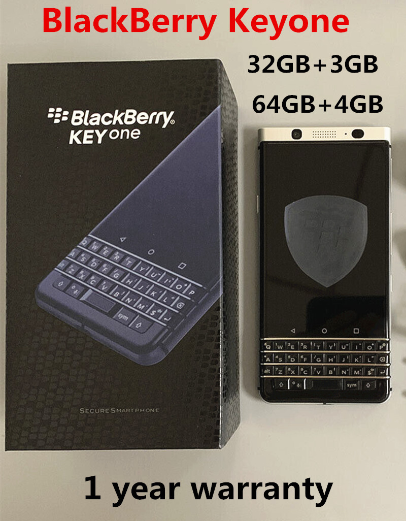 BlackBerry Keyone 64GB 32GB 12MP Single SIM 4G Unlocked Smartphone