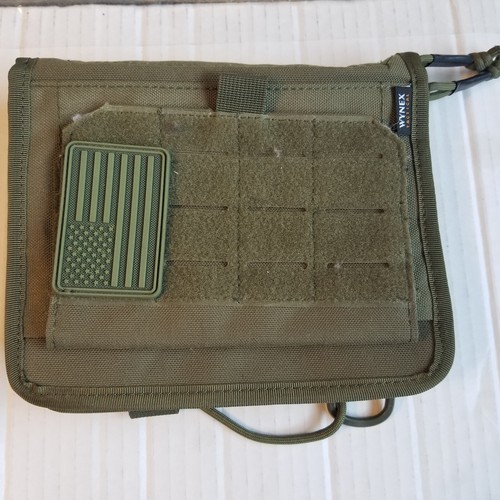 ProCase Tactical Admin Pouch, Veelzijdige Molle Admin Pouch EDC Draagtas Multifunctionele Gereedschapshouder Voor Tijdschriften Kaarten En Ander Klein Gereedschap Zwart Groot