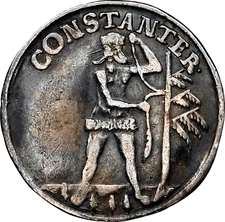 1705 German States Brunswick Wolfenbuttel Wildman 2 Mariengroschen NGC VF 30