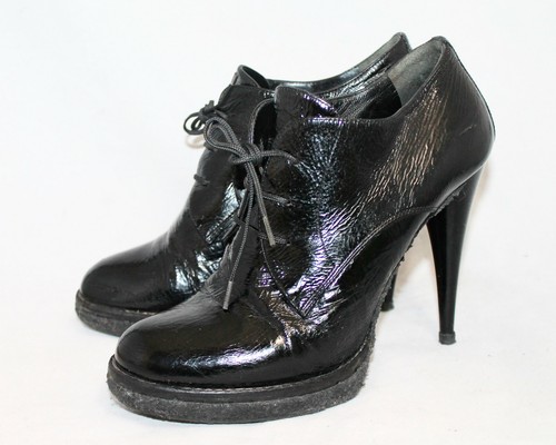 BALENCIAGA Lace Up Platform Stiletto 