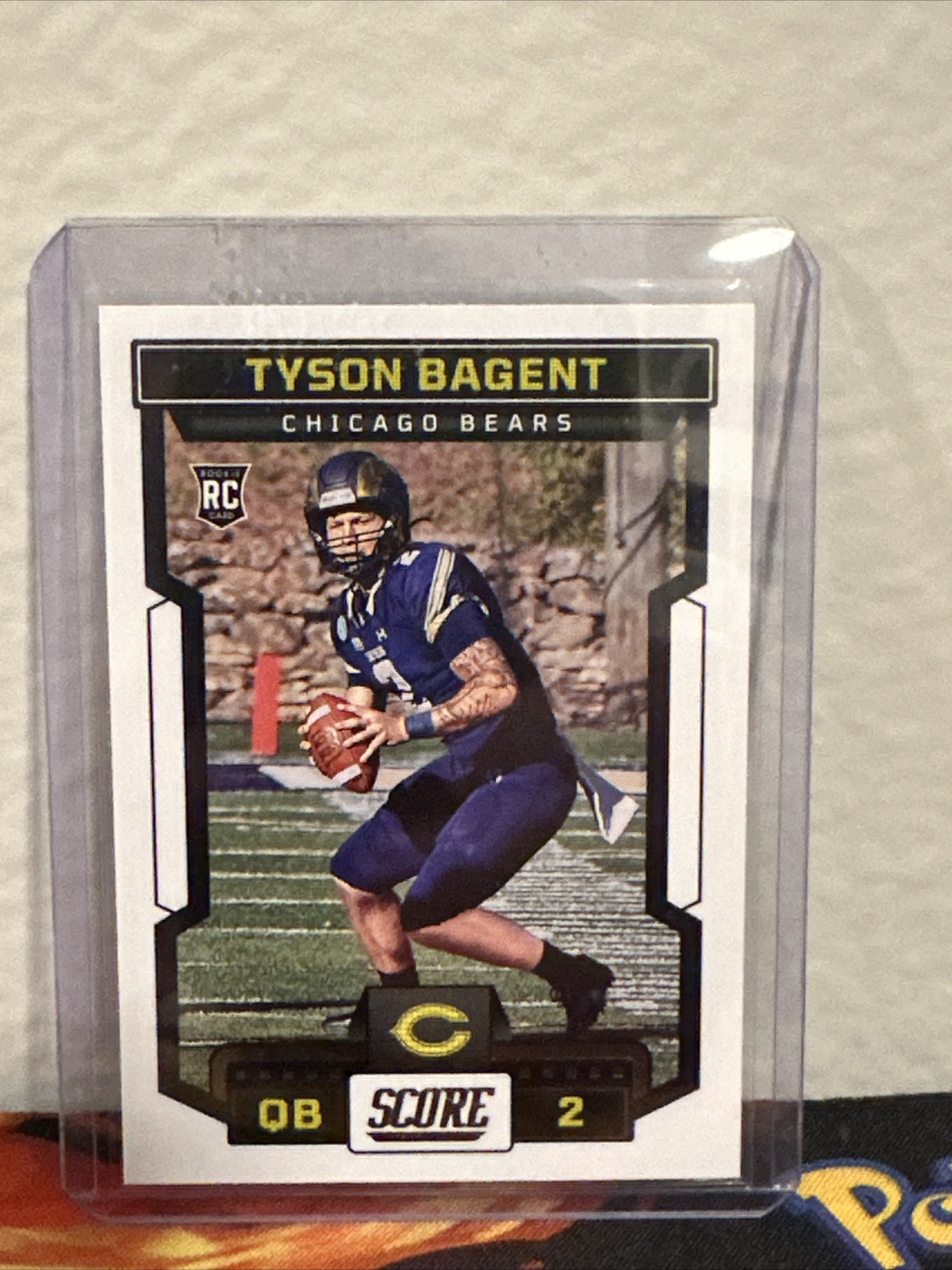 2023 Score Football TYSON BAGENT Rookie Card RC #312 Chicago Bears