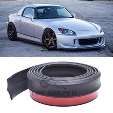 For Honda S2000 98.5" Rubber Front Bumper Spoiler Splitter Side Skirt Body Kit