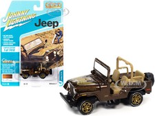 Jeep Cj-5 Brown Golden Eagle 164 Model Car Johnny Lightning Jlcg025-jlsp150 A Jeep Cj-5 Brown Golden Eagle 164 Model Car Johnny Lightning Jlcg025-jlsp150 A