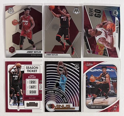 Jimmy Butler 2019-20 Mosaic Give and Go Insert 20-21 Optic T-Minus Heat Lot NBA