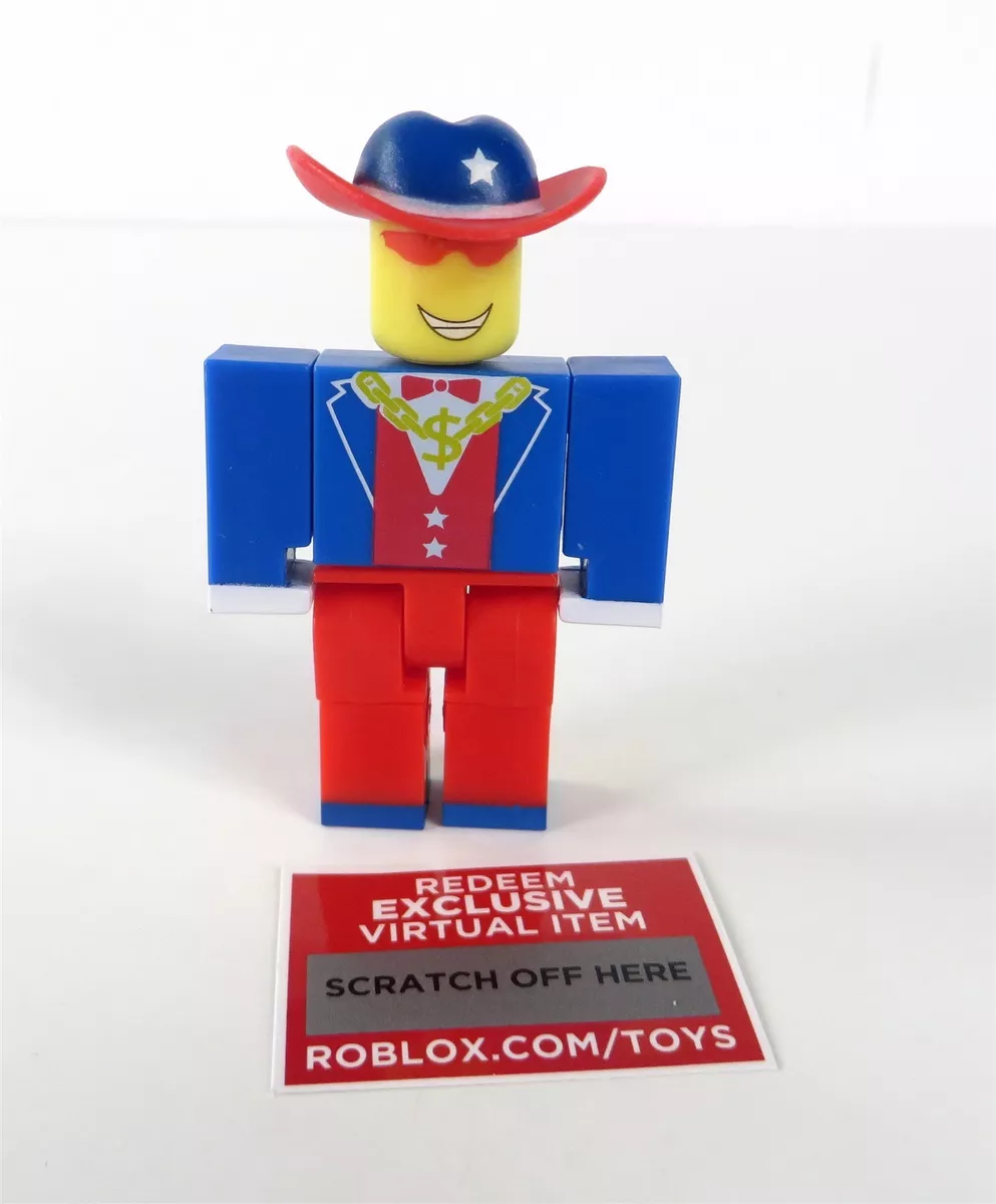 Roblox Blind Box Series 2 Uncle Sams Uncle Unused Code Figure NEW