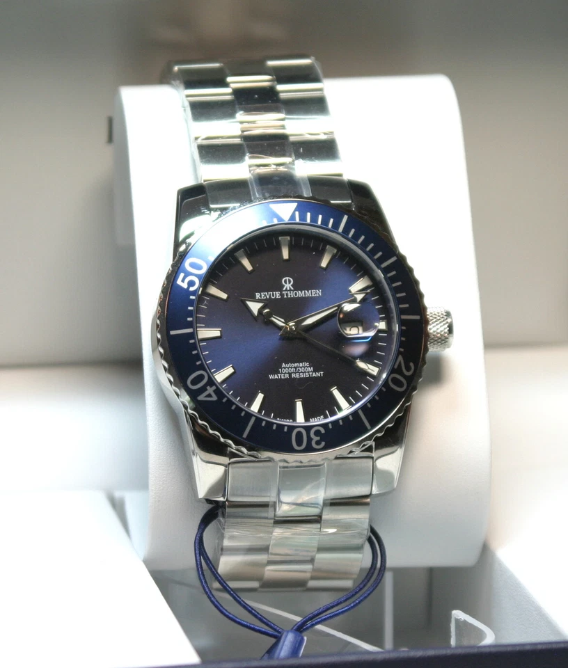 REVUE THOMMEN Diver XL Professional AUTOMATIK blau/blau 17030.2135 NEU!!! - Bild 1 von 4
