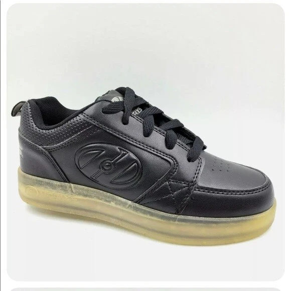 Heelys Kids Racer Mid Black Gum Shoes Vancouver Mall