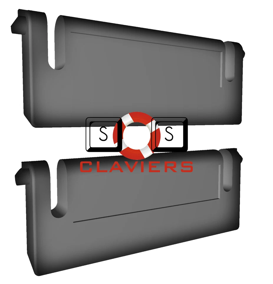 Roccat Vulcan TKL Pro White Keyboard Spare Replacement Tilt Leg Stand Foot - Image 2 of 3